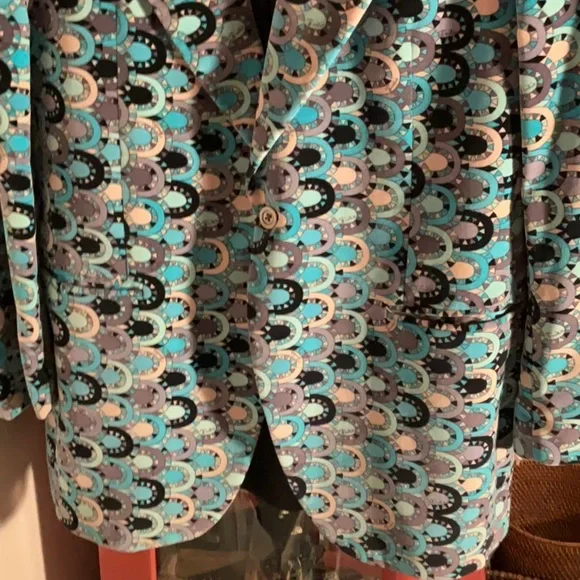 Mens velvet vintage Pucci sport coat - Picture 2 of 3